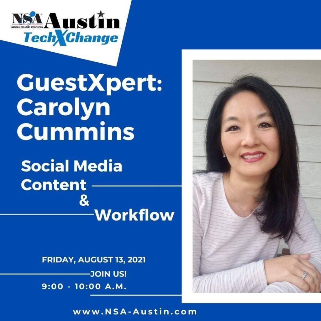social media content and workflow 
NSA Austin speaking engagement 
Santosha Solutions 
Social media 